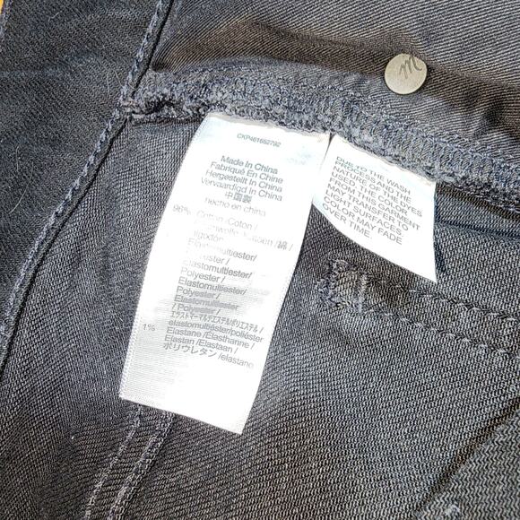 MADEWELL sz 29 Black The Perfect Vintage Flare Jean Sherborn Wash - Picture 8 of 9